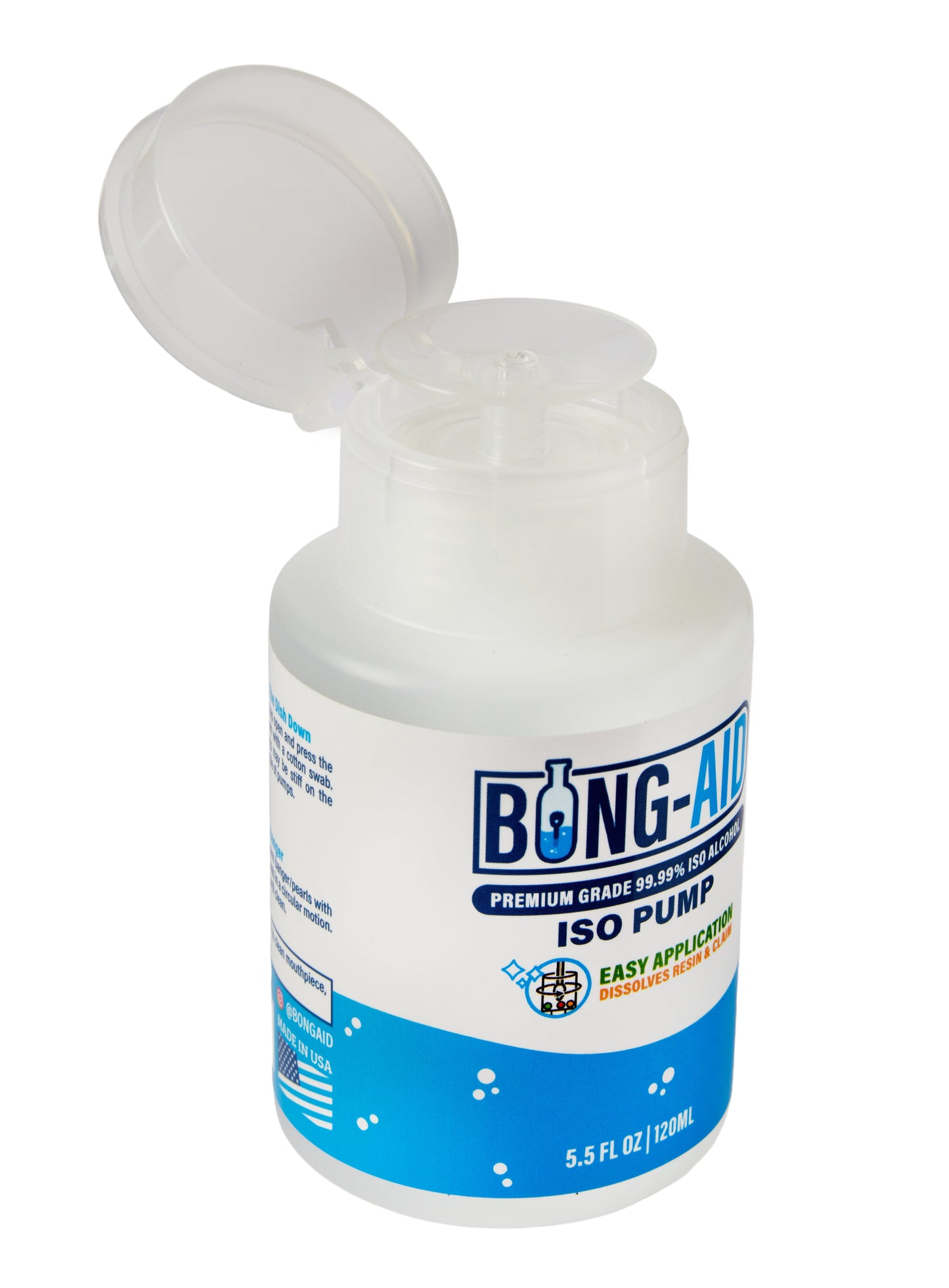 Bong Aid ISO Pump Open - Bong Aid 