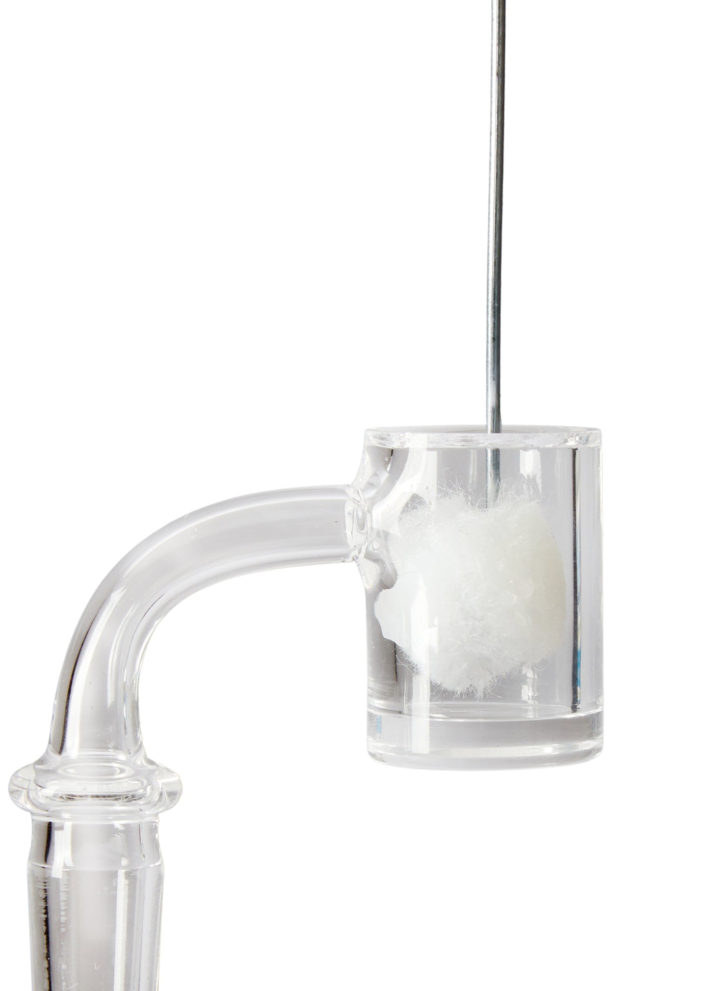 Disposable Banger Brush getting dunked in banger - Single - Bong Aid