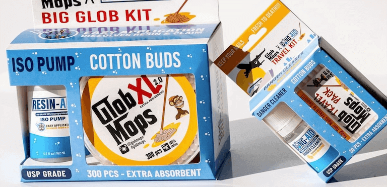 Bong-Aid x Glob Mops Big Glob Kit with Glob Mops x Bong-Aid Travel Kit