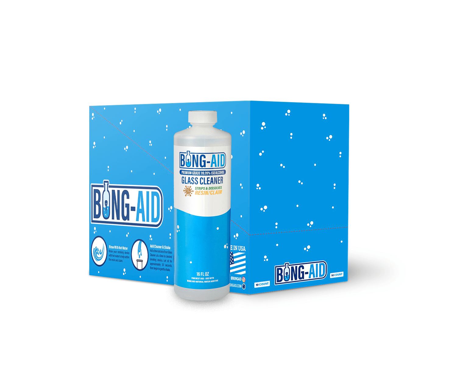 Bong Blaster Bong Cleaner Powder Can - Easy and Effective Bong Cleaning